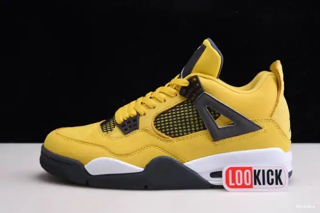 Rep TBK Lightning Air Jordan Retro 4 CT8527-700 0605